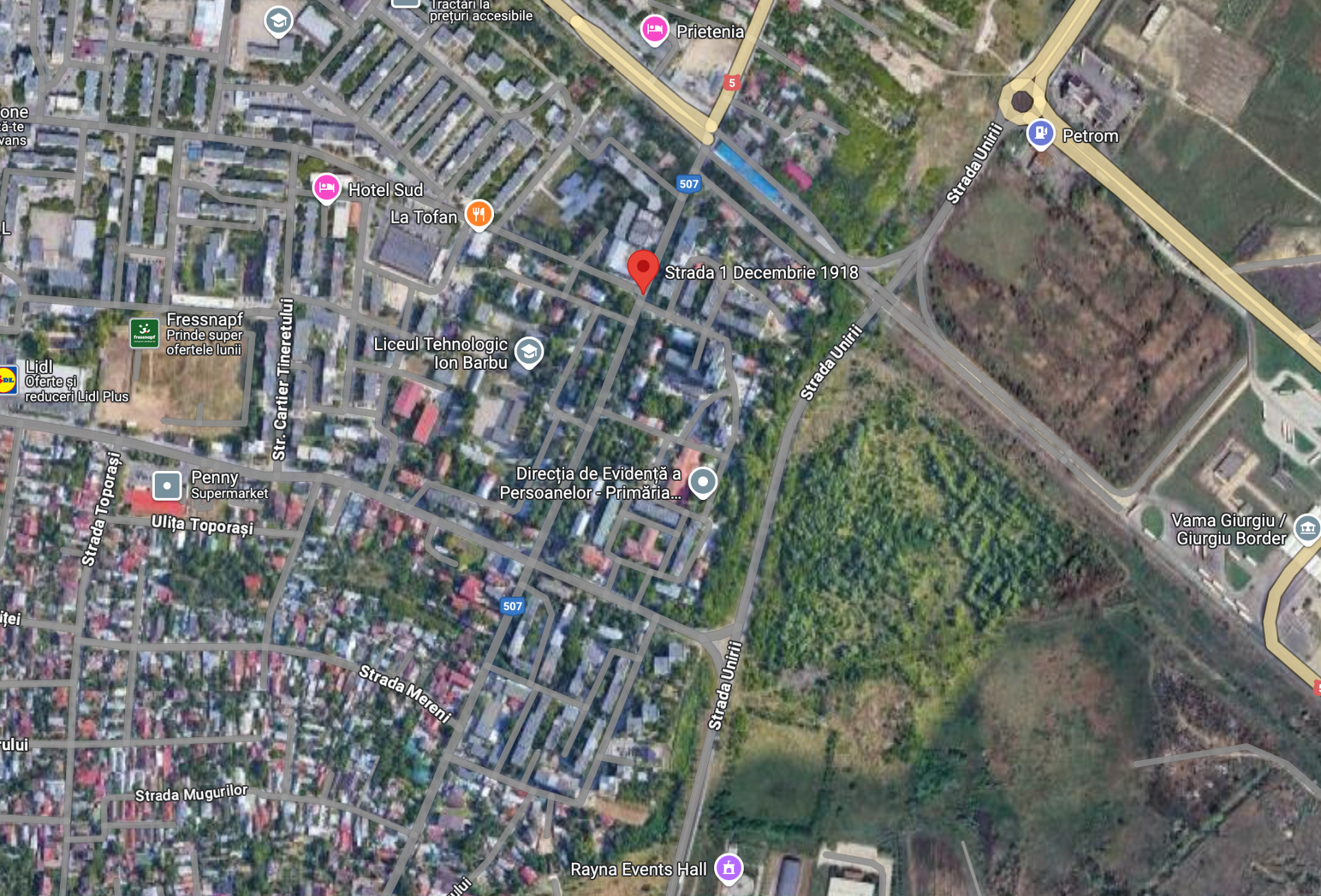 Bulevardul 1 Decembrie Giurgiu