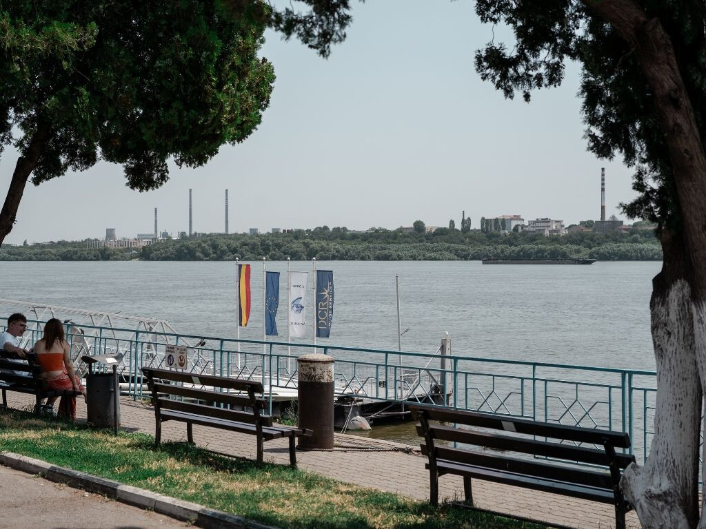 Parcul de pe Faleza Dunării